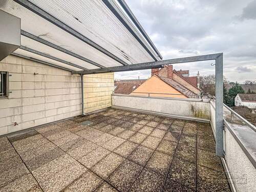 Überdachte Dachterrasse - 