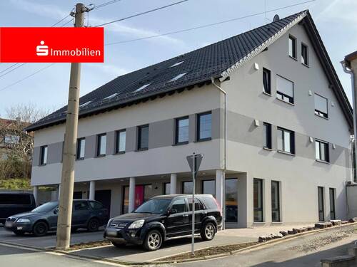 Ansicht - modernes Wohn- und Geschäftshaus
