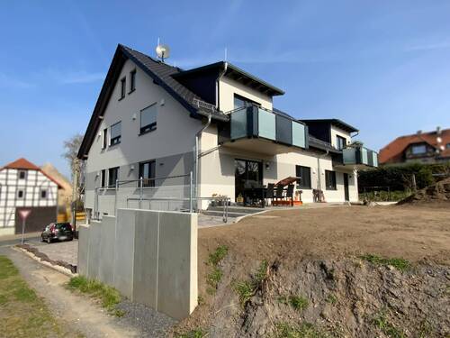 Rückansicht - 1 Zimmer Mehrfamilienhaus, Wohnhaus zum Kaufen in Oppurg