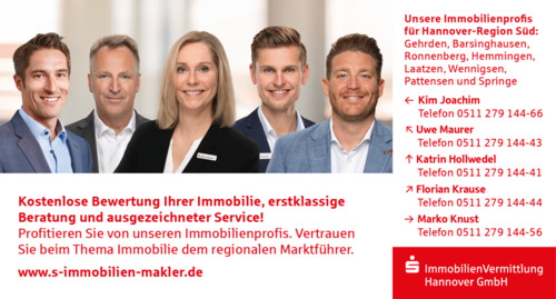 Region Süd Gruppenfoto Exposee - 3 Zimmer Etagenwohnung zum Kaufen in Laatzen