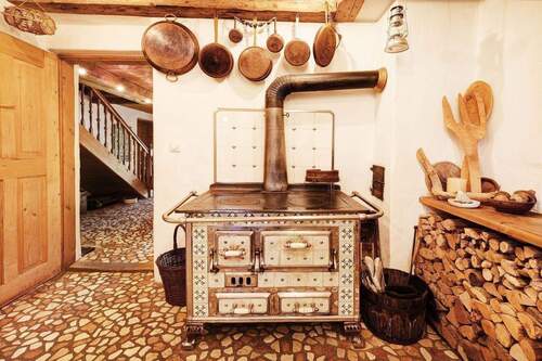 historischer Küchenherd - 
