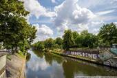 Landwehrkanal mit unzähligen Chillout-Zonen - 