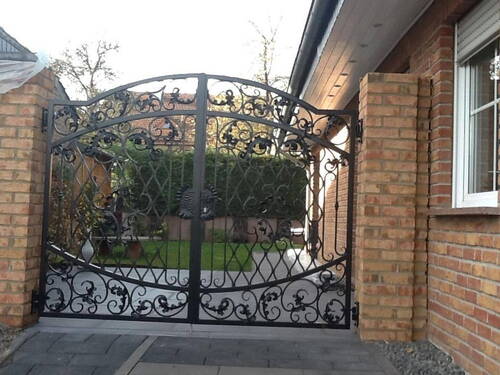 Schmiedeeisernes Tor - 