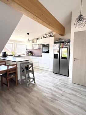 Kochbereich.jpeg - Sonnige, exklusiv ausgestatte 4-Zimmer- Dachgeschosswohnung mit Lift und TG