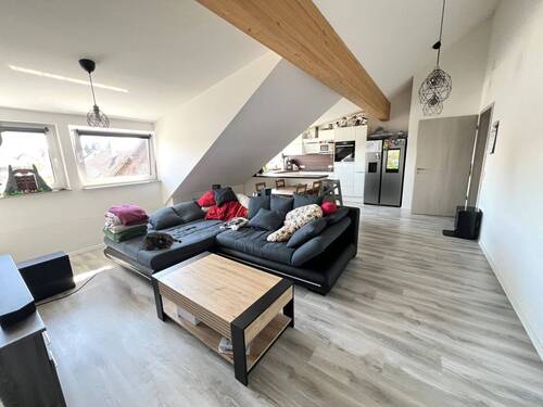 Wohnbereich.jpeg - 4 Zimmer Etagenwohnung zur Miete in Bidingen