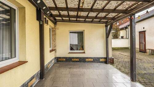 Terrasse auf dem Hof - 