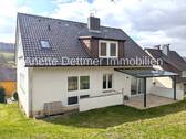 Hausansicht Gartenseite - 6 Zimmer Einfamilienhaus zum Kaufen in Alfeld (Leine)
