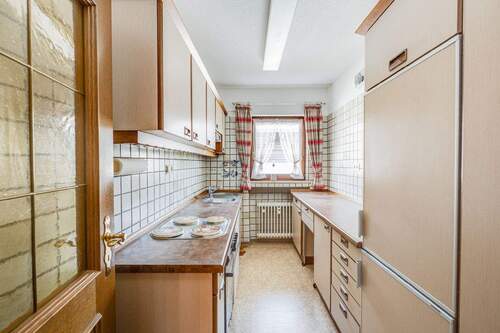 Kueche - Etagenwohnung mit 155,70 m&sup2; in Garmisch-Partenkirchen zum Kaufen