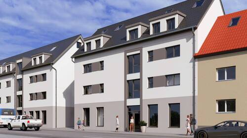 Haus-6-Strassenansicht - Etagenwohnung mit 86,50 m&sup2; in Balingen zum Kaufen