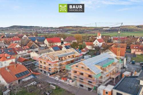 Luftaufnahme - 3 Zimmer Etagenwohnung zum Kaufen in Zussdorf