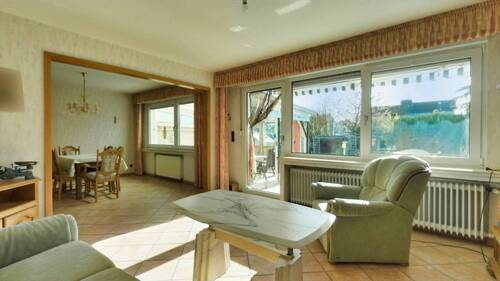 Wohnzimmer - Wohnen in Gartensiedlung in der Nähe der Natur und nah an Düsseldorf