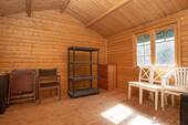 Gartenhaus von innen - 