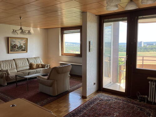 Richtung WoZi / Balkon - 