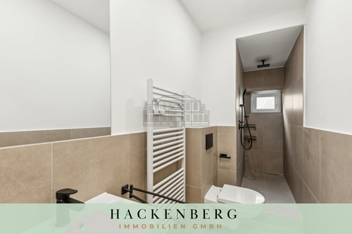Bad mit Regendusche - Charmantes Investment - Helles 1-Zimmer-Appartement mit Balkon
