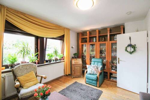 Wohnzimmer, EG - Einfamilienhaus mit 78,30 m&sup2; in Altenberge zum Kaufen
