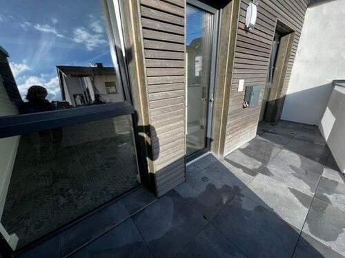 Terrasse - Etagenwohnung mit 53,50 m&sup2; in Bad Sobernheim zur Miete