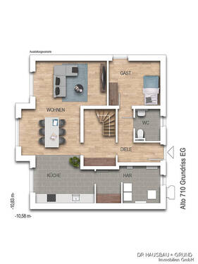 EG - 5 Zimmer Einfamilienhaus zum Kaufen in Waabs / Großwaabs