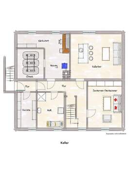 Kellergeschoss - 