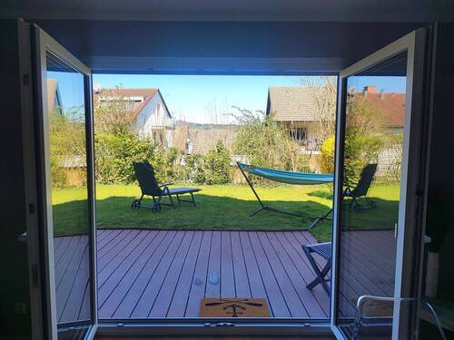 Terrasse und Garten - 