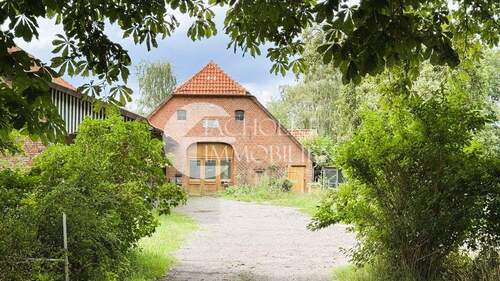 332.Titelbild - Landleben pur: Hofensemble mit Acker & Grünland auf 18,5 ha - ideal für Pferdehaltung