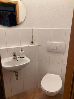 Gästetoilette mit Tageslicht - 