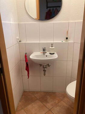 Gästetoilette mit Tageslicht - 