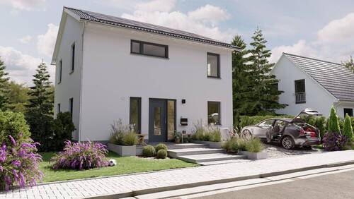 Stadthaus-Flair-124-Strasse-Satteldach-PV - 