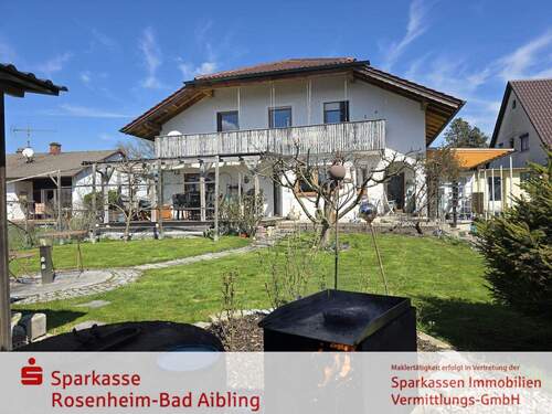 Garten - 4 Zimmer Etagenwohnung zum Kaufen in Kolbermoor