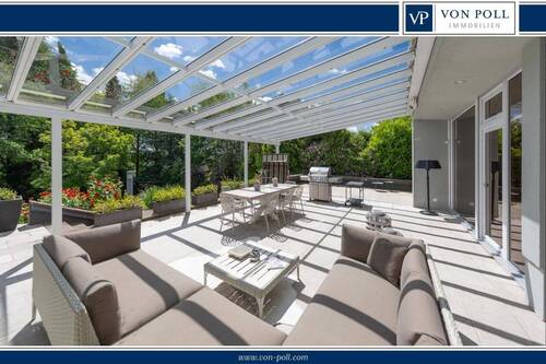 Terrasse - Luxuriöses Refugium in Bestlage - Privatsphäre, Stil und Vielseitigkeit auf höchstem Niveau
