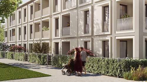 Gartenanlage - Etagenwohnung mit 106,90 m² in München zum Kaufen