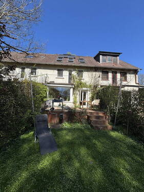 Blick aus dem Garten - 