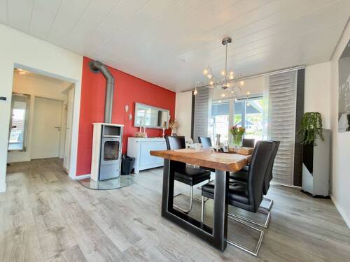 Essbereich mit Kamin - 