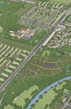 Bild 1 - Baugrundstück Frankfurt-Praunheim 