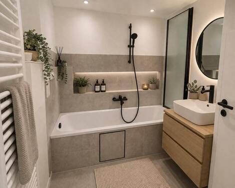 Einrichtungsbeispiel Bad - 