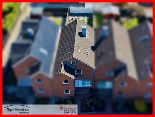 Aufsicht - 4 Zimmer Reihenmittelhaus in Emden