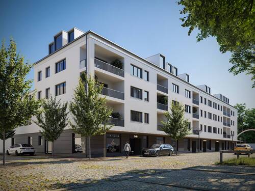 Hausansicht - 4 Zimmer Etagenwohnung in Erding