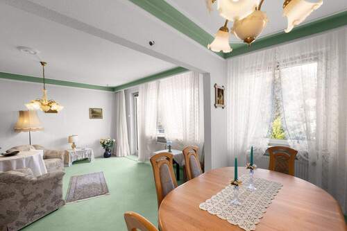 Wohnzimmer - Licht, Raum und Geborgenheit - eine Wohnung zum Ankommen und Wohlfühlen