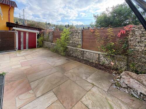 Terrasse - 4 Zimmer Reihenendhaus in Neckargemünd