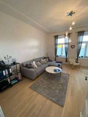 Wohnzimmer - Etagenwohnung mit 98,00 m&sup2; in Nordrhein-Westfalen - Warburg zum Kaufen