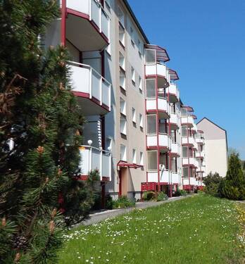 Bild 1 - 2-Raum-Wohnung mit Balkon - 459,00 EUR Kaltmiete, ca.  51,00 m² Wohnfläche