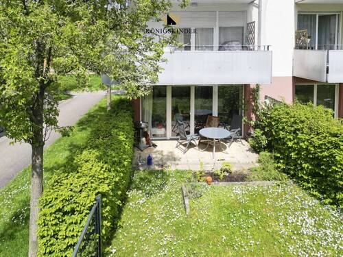 Garten der zum verweilen einlädt - 2 Zimmer Etagenwohnung zum Kaufen in Freiburg im Breisgau