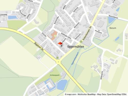 Geolyzer Kartenausschnitt - 