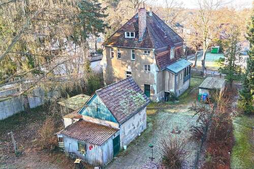 Rückansicht - 7 Zimmer Mehrfamilienhaus, Wohnhaus zum Kaufen in Königs Wusterhausen