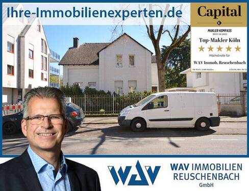 Ansicht - Kernsanierung oder Neubau: Freistehendes Einfamilienhaus in Toplage