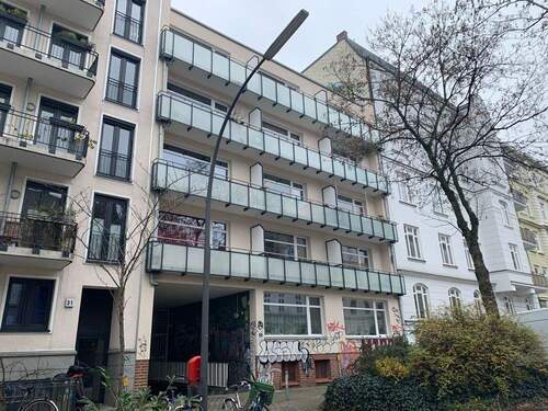 Hausansicht - Tiefgaragenstellplatz auf St. Pauli!
