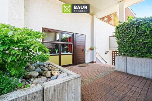 Eingang EG - Etagenwohnung mit 141,00 m&sup2; in Tettnang zum Kaufen