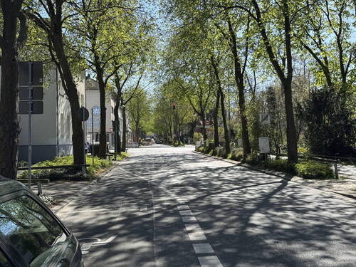 Wilhelminenstraße nach Süden - 