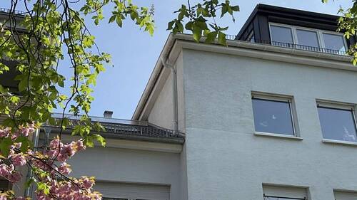 Dachterrasse von unten - 
