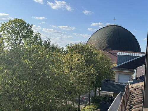 Blick auf Runde Kirche - 