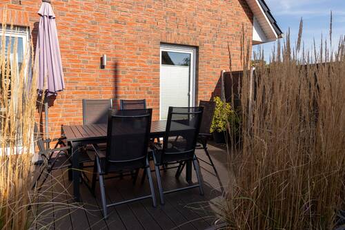 Die geschützte Terrasse - 